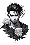 Baki Hanma tattoo design idea