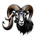 aries ram tattoo design idea