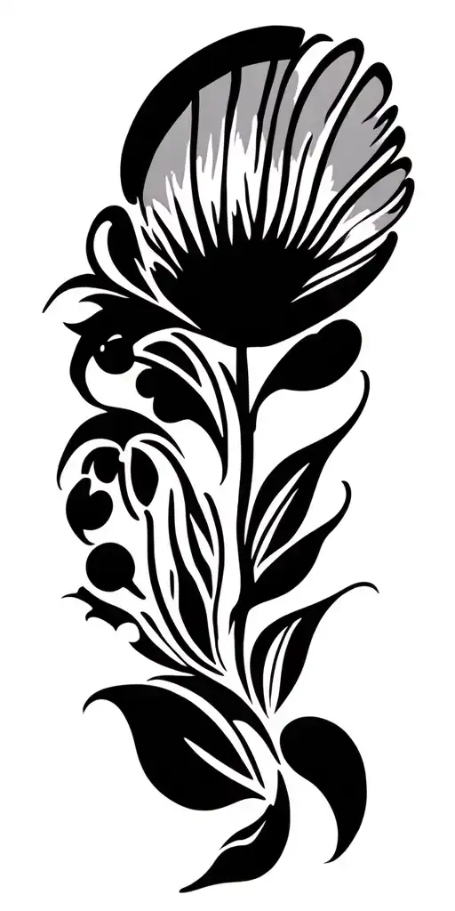 tribal design family rugby poppy tattoo design idea