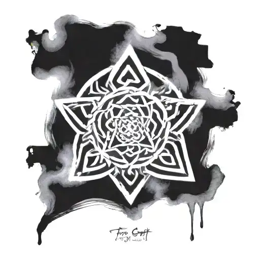 Taylor Swift lyrics labyrinth tattoo design idea