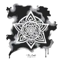 Taylor Swift lyrics labyrinth tattoo design idea