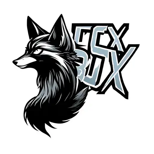 "Fox Box" "Fox Box" with fox tail tattoo design idea