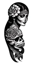 Mexican tattoo design idea