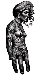 Mexican tattoo design idea