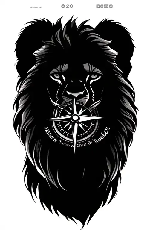 lion, sydney harbour bridge, chichen itza, bali temple, tuk tuk, goa boat, compass tattoo design idea