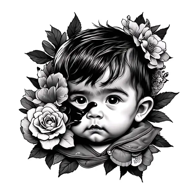 baby tumi tattoo design idea