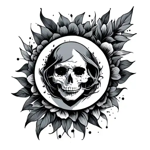 Nihilism tattoo design idea