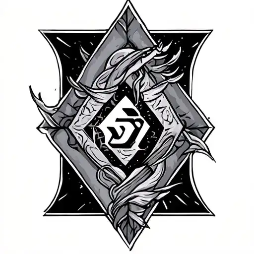 create a band tatto riten yeshua in hebraic idioma tattoo design idea