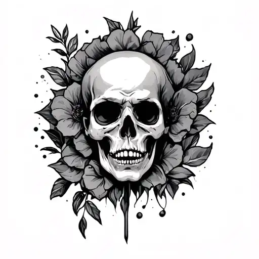 My crazy life tattoo design idea