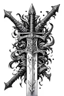 viking sword tattoo design tattoo design idea