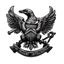 military intelligence crest tattoo design idea