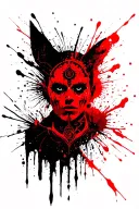 Shamanic Shadow Magic Bmn tattoo design idea