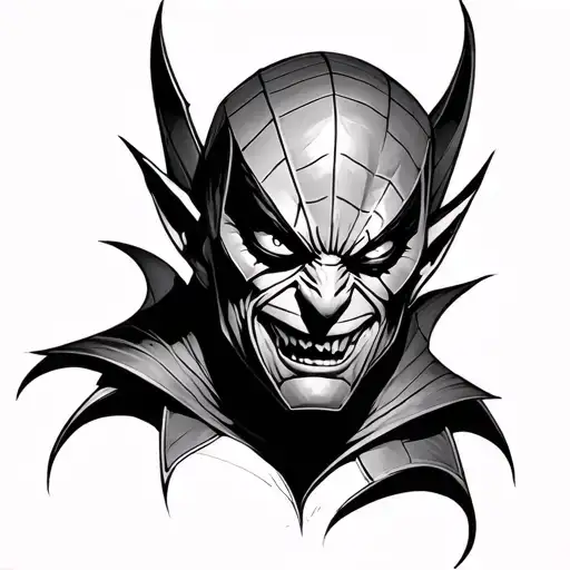 Green Goblin tattoo design idea