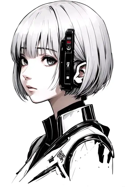 rei ayanami rei from evangelion tattoo design idea