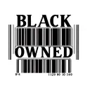 "BLACK OWNED" barcode black owned tattoo design idea