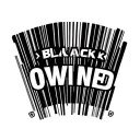 "BLACK OWNED" barcode black owned tattoo design idea