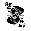 Aces And Eights tattoo design idea