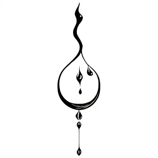 the blood of the covenant is thicker than the water of the womb tattoo design idea