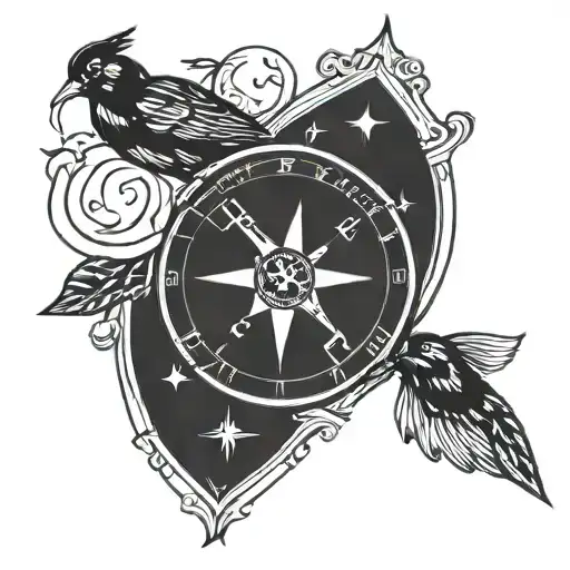 175+ Cardinal Points Tattoo Ideas in 2026 - BlackInk AI