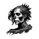 slave tattoo design idea