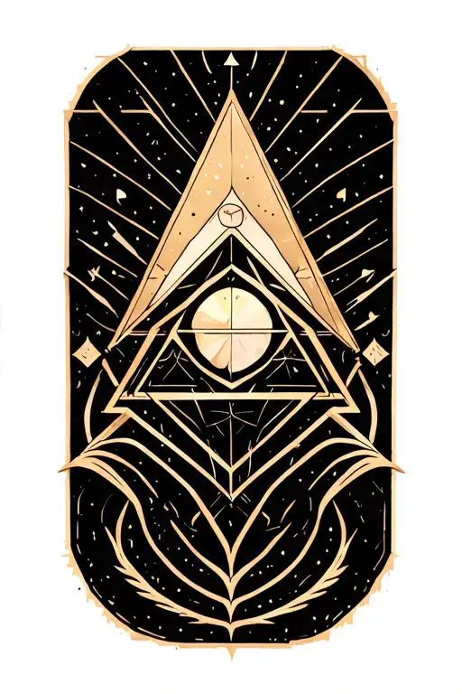 illuminati hidden within tattoo design idea