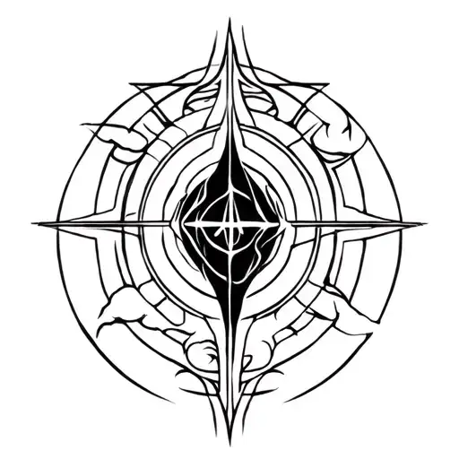 Minimalist & Symbolic Tattoo DesignConcept: A timeless, sacred design symbolizing creation, struggle, ascension, and th tattoo design idea