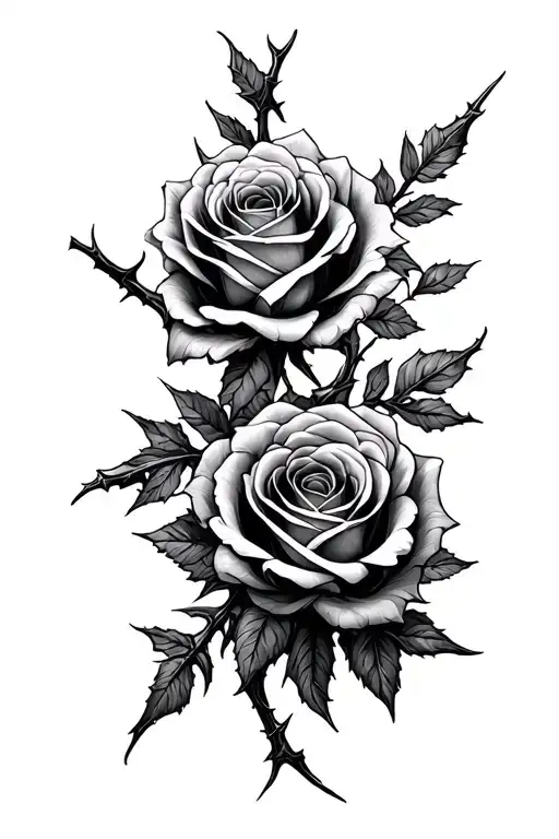 A court of thorns and roses book tattoo design idea