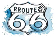 route 66 tattoo design idea