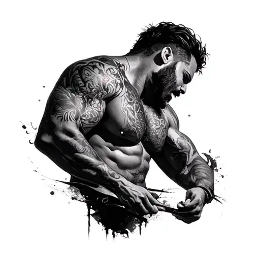 If you can, add it to the photo or create a design apart from a tattoo for this man for whom the M corresponds to him tattoo design idea