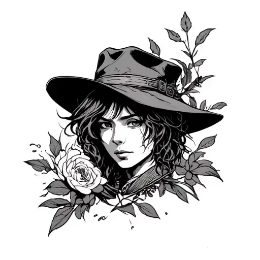A discreet tattoo on the theme of the vagabond manga tattoo design idea