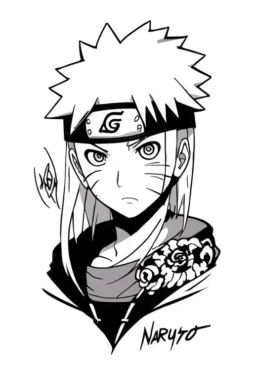 Pain from Naruto related tatto tattoo design idea