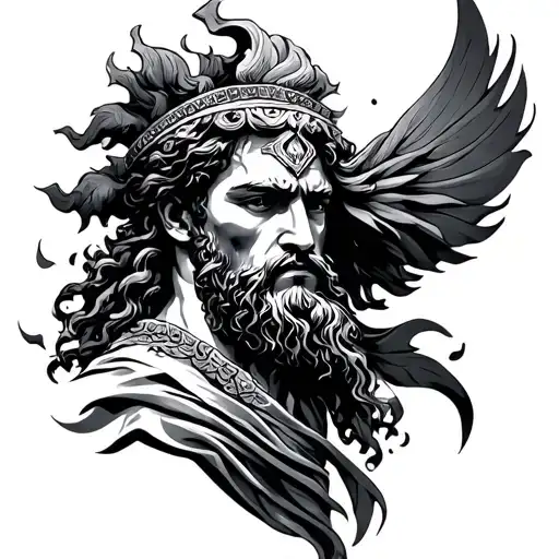 Odysseus tattoo design idea