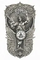 led zeppelin tattoo design idea