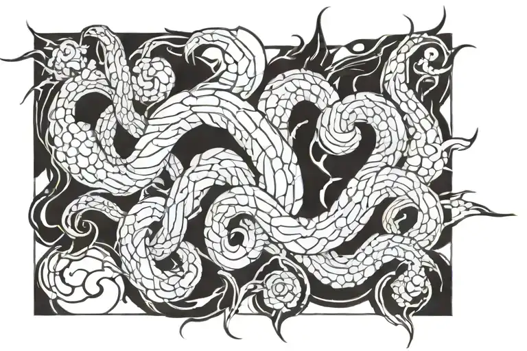 the twisted one blasphemous tattoo design idea
