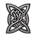 Celtic knot tattoo design idea