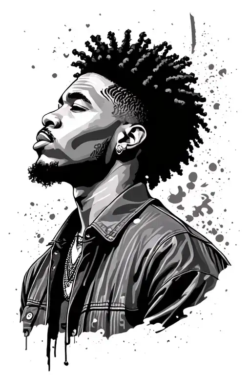 love yourz j cole tattoo design idea