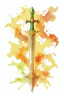 Zelda master sword tattoo design idea