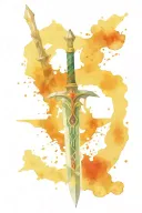 Zelda master sword tattoo design idea