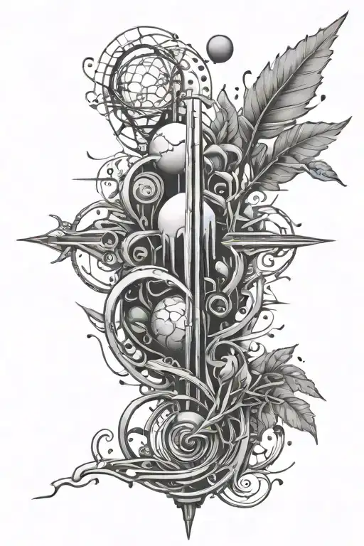 Meaningful tattoo representing infertility journey for men tattoo design idea