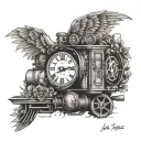 John Mayer Last train home i'm not a fallin angel I just fell behind  tattoo design idea