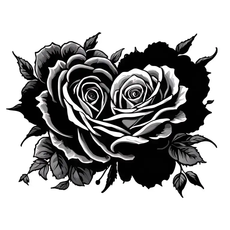 hard to love tattoo design idea