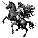 St George tattoo design idea