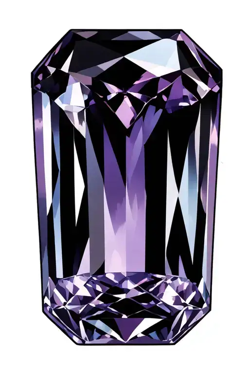 Birthstone amethyst aquamarine Diamond topaz tattoo design idea