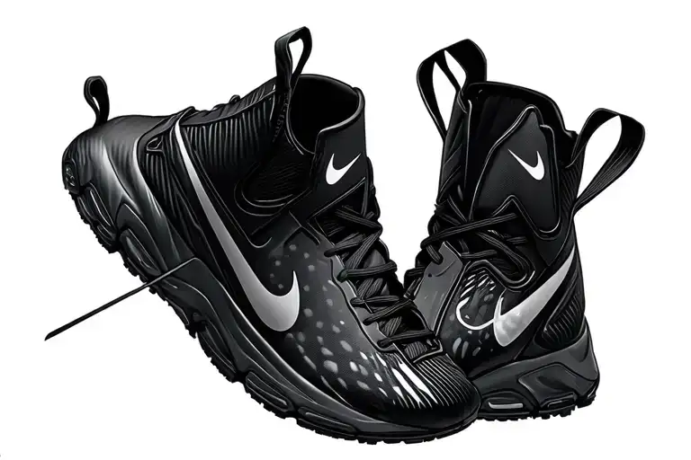 nike phantom gt2 boots tattoo design idea