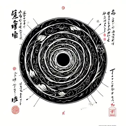 chaos theory, leonardo da vinci, Fibonacci spiral, mind, people tattoo design idea