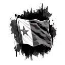 Texas Flag tattoo design idea