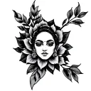 according my name and birth date (Indra, 11-10-1995)  suggest some tattoos in left hand complete forearm tattoo design idea