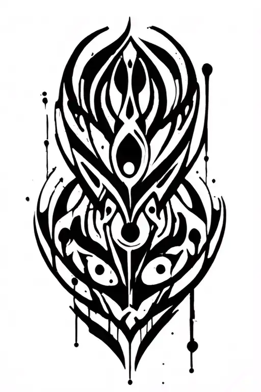 Banksy inspired graffiti piece tattoo design idea