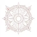 blessing tattoo design idea