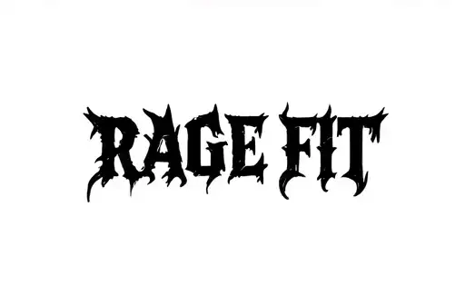 "RAGE FIT" tattoo design idea